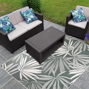 Tapis exterieur 160x230 vert