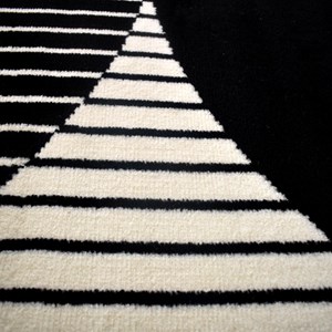 Tapis salon 80x150 noir