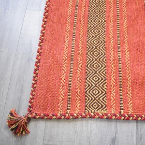 Tapis kilim 80x150 rouge
