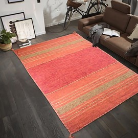 Tapis kilim 200x290 rouge