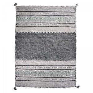 Tapis kilim 200x290 gris
