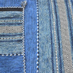 Tapis kilim 80x150 bleu