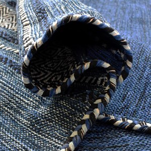 Tapis kilim 80x150 bleu