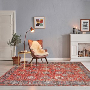 Tapis d'orient 120x170 rouge