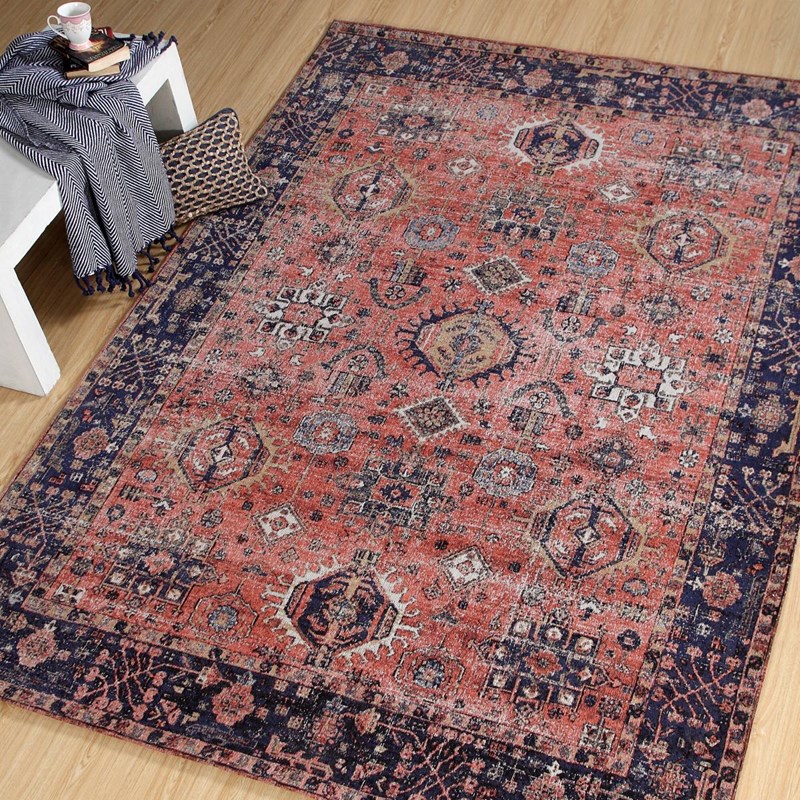Tapis d'orient 160x230 rouge