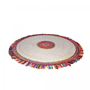 Tapis rond 200x200 rond multicolore