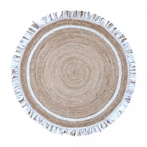 Tapis rond 200x200 rond blanc
