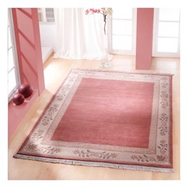 Tapis salon 90x160 rose