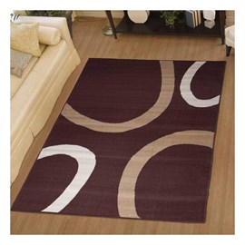 Tapis salon 80x150 marron