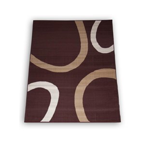 Tapis salon 80x150 marron