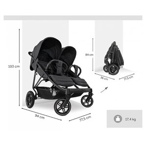 Poussettes hauck noir