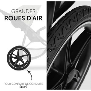 Poussette hauck noir