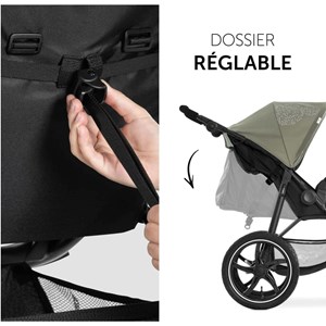 Poussette hauck noir