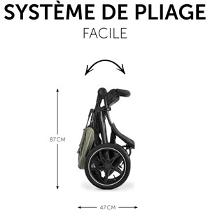 Poussette hauck noir