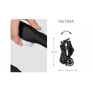 Poussette travel n care dark olive