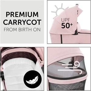 Poussette hauck rose