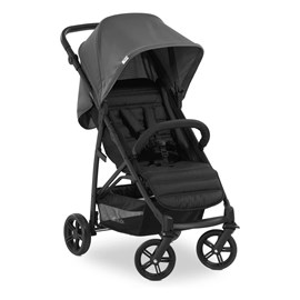 Poussette shopping rapid 4 gris