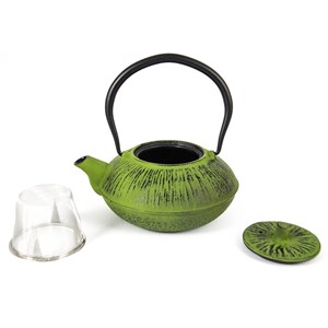 Théière stries es en fonte 1l