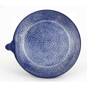 Théière fonte rosace bleu mauve 0.8l