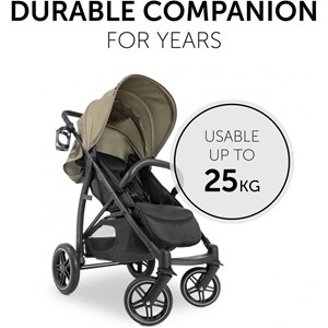 Poussette de courses rapid 4d air olive