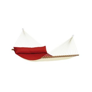 Hamac &#224; barre Kingsize alabama rouge