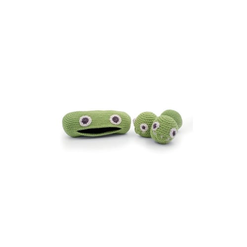 MyuM - Doudou petits poix fait main coton bio
