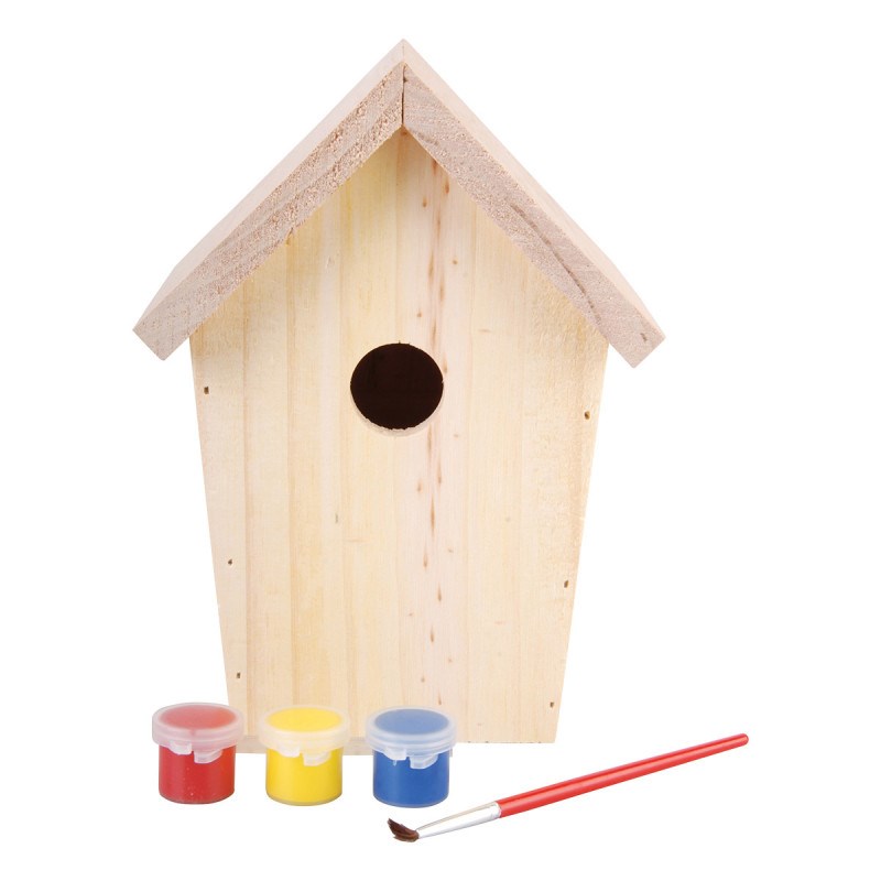 Bricolage en bois oiseau maison nid à la main oise... - Grandado