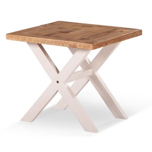 Table de chevet bois blanc - bréanna