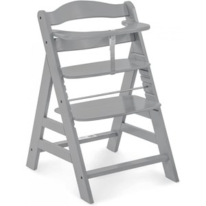 Chaise haute alpha+b gris