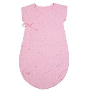 Gigoteuse été, gaze de coton rose 6 -