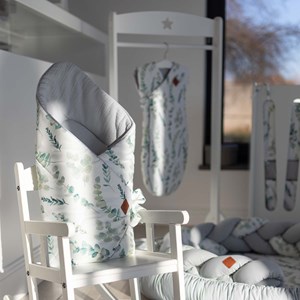 Gigoteuse été légère kimono vert de