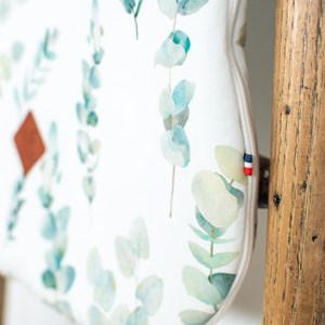 Gigoteuse sans manches coton eucalyptus