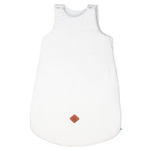 Gigoteuse sans manches gaze coton blanc