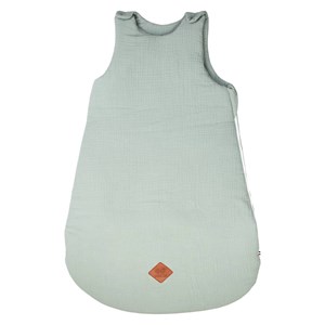 Gigoteuse sans manches gaze coton vert