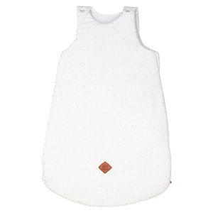 Gigoteuse sans manches gaze coton blanc