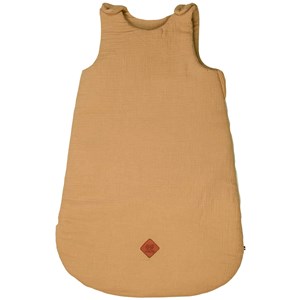 Gigoteuse sans manches gaze coton camel