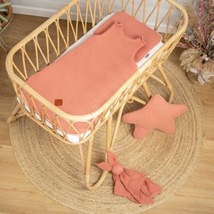 Gigoteuse sans manches gaze coton