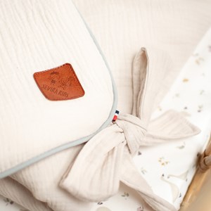 Gigoteuse emmaillotage gaze coton