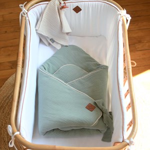 Gigoteuse emmaillotage gaze coton