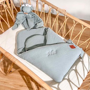 Gigoteuse emmaillotage gaze coton