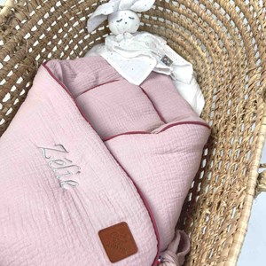 Gigoteuse emmaillotage gaze coton