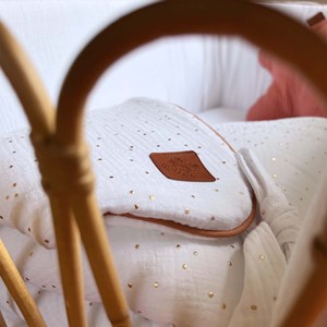 Gigoteuse emmaillotage gaze coton