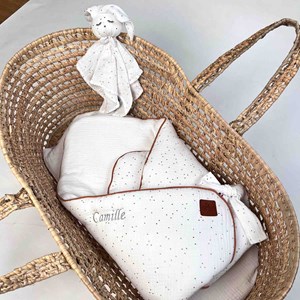 Gigoteuse emmaillotage gaze coton