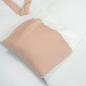 Gigoteuse emmaillotage évolutive lin