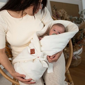 Gigoteuse emmaillotage évolutive lin