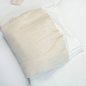 Gigoteuse emmaillotage évolutive lin