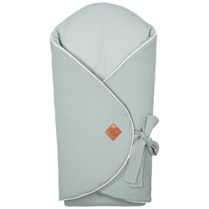 Gigoteuse emmaillotage gaze coton vert