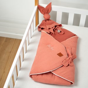 Gigoteuse emmaillotage gaze coton