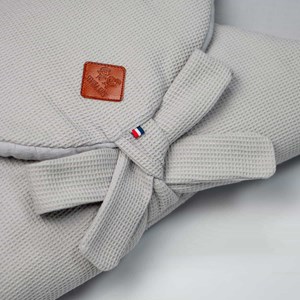 Gigoteuse évolutive nid d'abeille gris