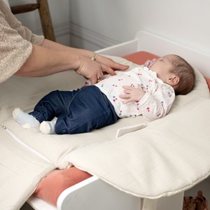 Gigoteuse évolutive nid d'abeille écru